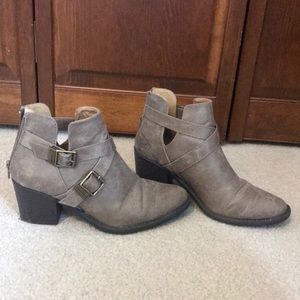 Brown booties